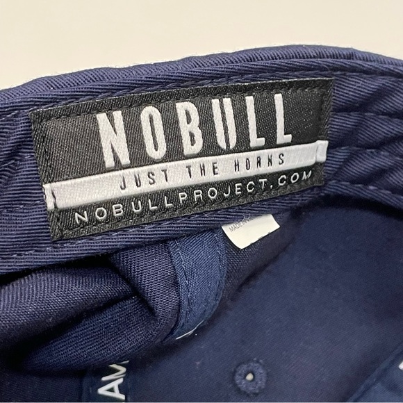 NOBULL Horns Classic Hat Navy Unisex - Picture 2 of 8